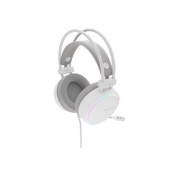 Overhead Слушалки Genesis Headset Neon 613 G2 With Microphone RGB Illumination White