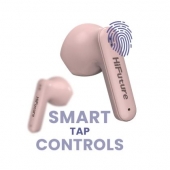 In-ear Слушалки HiFuture ColorBuds2 Pink, Fashion TWS Earbuds, *5+15hours Play time,  Bluetooth 5.3, 10MM Driver, Soft Bass, Comfort Fit, Colorful option