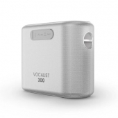 Микрофон Тонколони HiFuture Vocalist300 Silver, 150W Output, Karaoke Enable, Two Wireless Microphone, 18000mAh Battery (Support Power Bank), RGB Lighting, Pair to Play (TWS Mode), Bluetooth 5.3