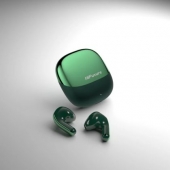 In-ear Слушалки HiFuture ChromeBuds Green, Metallic Charge Case, 4 MICS ENC, Wireless 5.4, Up to 6 Hours Battery Life by one charge, IPX5, Ultra Bass, Up to 30 Hours Battery Life Combined