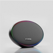 Тонколони HiFuture ORBIT Black, 80W Output (Max.power), Built-in Powerful DSP with DynaBoost Technology, Pair to Stereo Sound System (TWS Mode), Wireless 5.4, Orbit Lighting, Aluminum Elegance, Up to 8 Hours Playtime, Support Extension Media Player, Conne