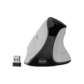 Мишка Natec Euphonie Vertical Mouse PRO Wireless  BT 5.0, 4000DPI Silent, Programmable, White