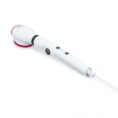 Масажор Beurer MG 44 infrared massager; Soothing vibration massage; Rotating massage head and 3-way adjustable handle; Infrared heat; 3 function levels; 4 interchangeable massage attachments