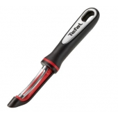 Белачка Tefal K2071014, Ingenio, Peeler, Kitchen tool, Stainless steel blades, 30x9.8x3.6cm, Up to 230°C, Dishwasher safe, black and red