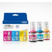 Консуматив Brother BTD100CLVAL Brother Coloured Multipack Ink Bottles