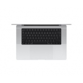 Лаптоп Apple 16-inch MacBook Pro: Apple M4 Pro chip with 14-core CPU and 20-core GPU, 24GB, 512GB SSD - Silver