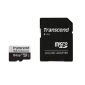 Памет Transcend 64GB micro SD w/ adapter U1, High Endurance