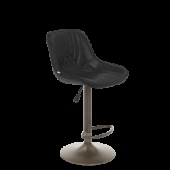 Бар стол PORUS - черно злато