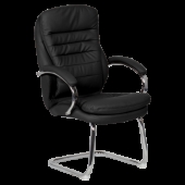 Посетителски стол Carmen 6154 - черен