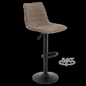 Бар стол MAVIS - кафяв