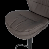 Бар стол MORANT - тъмнокафяв