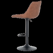 Бар стол GROVE - червен-кафяв