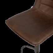 Бар стол LACOVIA - светлокафяв