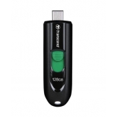 Памет Transcend 128GB, USB3.2, Pen Drive, Type-C, Capless, Black