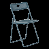 Сгъваем стол TRANAS - петролено син