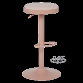 Бар стол BARACO - розов