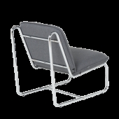 Посетителски стол 1142 - тъмносив