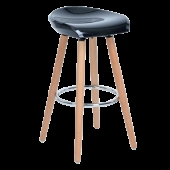 Бар стол ERIDU - черен