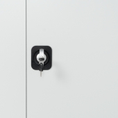 Метален шкаф Carmen CR-1003 J - сив