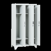 Метален шкаф Carmen CR-1295 J - сив