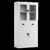 Метален шкаф Carmen CR 1247 JZ - сив