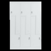 Метален шкаф Carmen CR-1294 J - сив