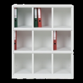 Метална етажерка Carmen CR 1297 J БЯЛ - бяла