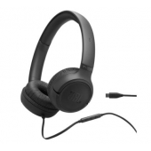 Слушалки JBL TUNE 530C BLK USB-C Wired on-ear headphones