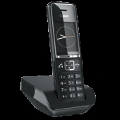 Безжичен DECT телефон Gigaset Comfort 550 - черен
