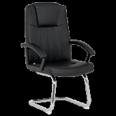 Посетителски стол 7102 - черен