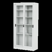 Метален шкаф Carmen CR-1002 J - сив