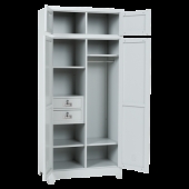 Метален шкаф Carmen CR-1229 J - сив