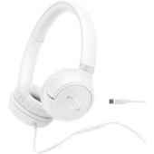 Слушалки JBL TUNE 530C WHT USB-C Wired on-ear headphones