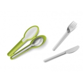 Комплект прибори за път Tefal N1071810, MSEAL&GO CUTLERY SET GREEN TEF