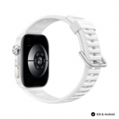 Часовник Huawei Watch Fit 5 Pro Niki-B29FS White + Huawei Freebuds SE 4 ANC, White