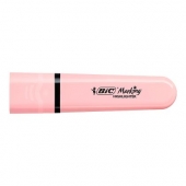Текст маркер BiC Marking Pastel Скосен връх 1.2-4.6 mm Розов