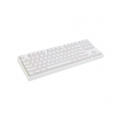 Клавиатура Genesis Gaming Keyboard Thor 404 TKL White RGB Backlight US Layout Brown Switch