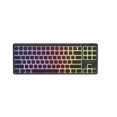 Клавиатура Genesis Gaming Keyboard Thor 430 TKL Wireless, US, RGB Mechanical Outemu Pink, Silent Slim, Black