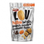 Овесени хапки LOV® Протеинови, Фъстъци, карамел, шоколад 70 g