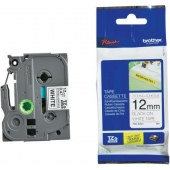 Консуматив Brother TZe-S231 Tape Black on White, Strong Adhesive, 12mm, 8 m - Eco