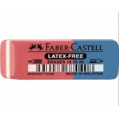 Гума за молив и мастило Faber-Castell Правоъгълна, комбинирана