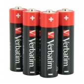 Батерия Verbatim Alkaline Battery AA 4 Pack (Hangcard)