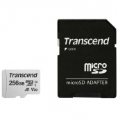 Памет Transcend 256GB microSD w/ adapter UHS-I U3 A1