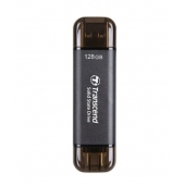Твърд диск Transcend 128GB, External SSD, ESD310C, USB 10Gbps, Type C/A , Black