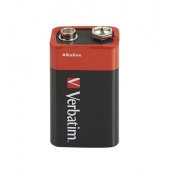 Батерия Verbatim ALKALINE BATTERY 9V 1 PACK (HANGCARD)