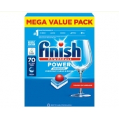 Таблетки за съдомиялна Finish Powerball All In 1 max,  70 бр.