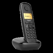 Безжичен DECT телефон Gigaset A270 - черен