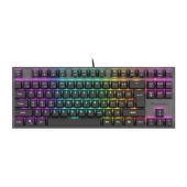Клавиатура Genesis Mechanical Gaming Keyboard Thor 303 TKL RGB Backlight Red Switch US Layout Black