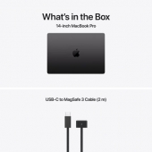 Лаптоп Apple 14-inch MacBook Pro: Apple M5 Max chip with 18-core CPU and 32-core GPU, 36GB, 2TB SSD - Space Black