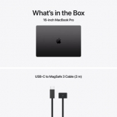 Лаптоп Apple 16-inch MacBook Pro: Apple M5 Pro chip with 18-core CPU and 20-core GPU, 24GB, 1TB SSD - Space Black